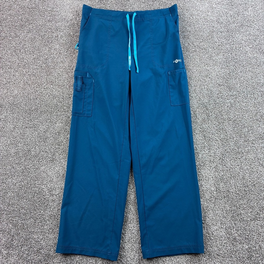 Carhartt Force Scrub Pants Women's PM Blue Cargo Cross-Flex C52110